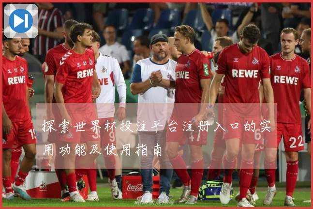 探索世界杯投注平台注册入口的实用功能及使用指南